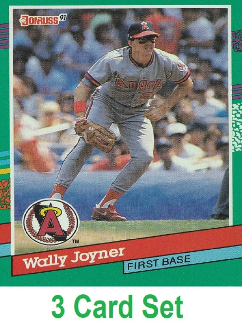 Wally Joyner Baseball Card Collection